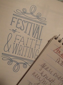 reporter notebook faith and writing